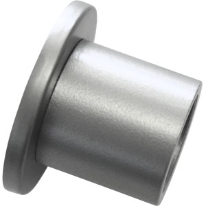 Gardinia Wandlager Europa, silber-satin, für 19 mm Stangen zur Wandmontage.