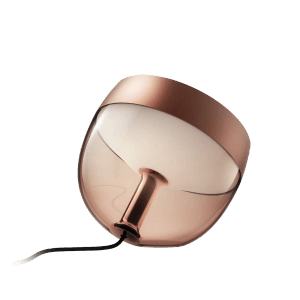 Philips Hue Smart-LED-Tischleuchte Iris White & Color Ambiance Kupfer