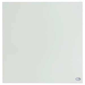 Weißes Heizpaneel Infrae Design S 350 W für elektrische Heizgeräte.