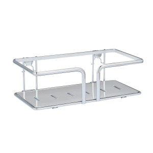 WENKO Wandablage Termoli aus Edelstahl, Badablage zur Wandmontage.