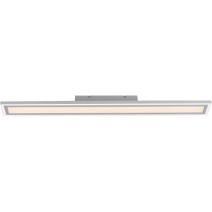 Weiße LED-Deckenleuchte Edging von Just Light, 100 cm, dimmbar.