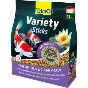 Tetra Pond Variety Sticks 4 l Teichfutter für gesunde und farbenprächtige Teichfische.
