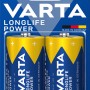 2er-Pack Varta Longlife Power D Mono LR20 Batterien für Geräte mit hohem Energieverbrauch.