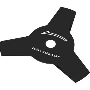 3-Zahn-Ersatzklinge (255 mm) für LUX Akku-Freischneider A-FS-2x20/30.