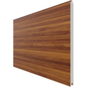 TraumGarten Alu XL Einzelprofil in Bambus-Optik für Zaunbau & Sichtschutz.