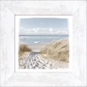 Bild mit Rahmen Oase der Sinne I 44 cm x 44 cm