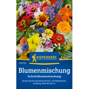 Kiepenkerl Blumenmischung Schnittblumen: Bunte Sommerblumen für Beet und Vase.