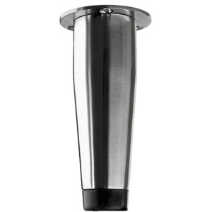 Hettich Möbelfuß Vitima Ø 50 mm x 100 mm Edelstahl-Optik