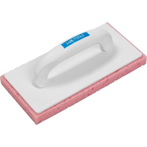 LUX Fliesenwaschbrett Classic mit Schwamm, 270x130mm, zum Reinigen und Verfugen von Fliesen.