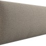 Rechteckiges Wandkissen 15x60 cm in Sand Struktur für die Wandgestaltung.