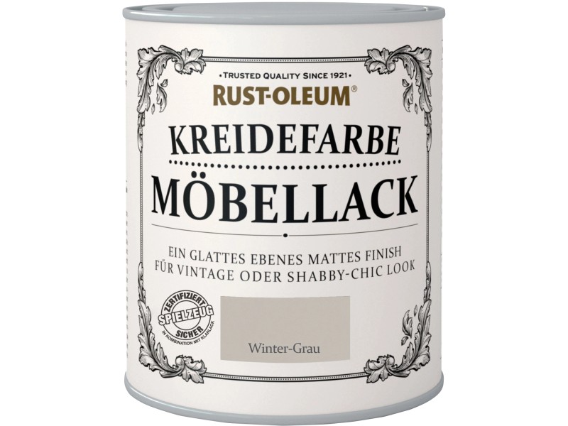 RustOleum Kreidefarbe Möbellack Wintergrau Matt 750 ml kaufen bei OBI