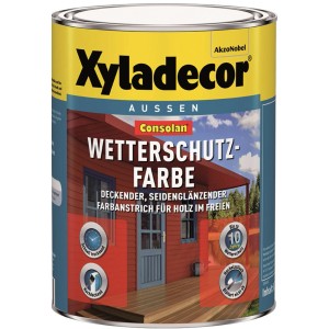 Xyladecor Consolan Wetterschutzfarbe Anthrazitgrau 750 ml