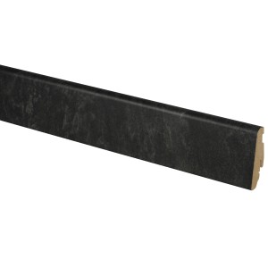 Sockelleiste FU060L in Schieferoptik, 19x58x2400 mm, MDF mit Dekorfolie.