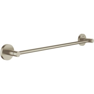 Grohe Essentials Handtuchhalter, 450 mm, Nickel gebürstet, zur Wandmontage.