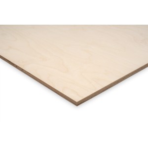 Helle t.b.t. Möbelbauplatte aus Holz für Regale und Möbel.