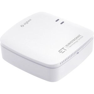 Eurotronic Gateway ET HomeLink DHA-263 für smarte Heizungs-Installation im weißen Gehäuse.
