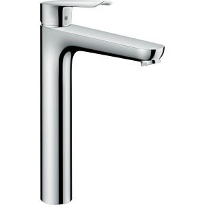 Hansgrohe Logis E Waschtischarmatur 230mm, Chrom, mit Zugstange