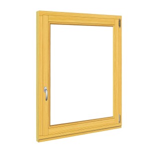 Roro Holzfenster Fichte 98 cm x 118 cm DIN R