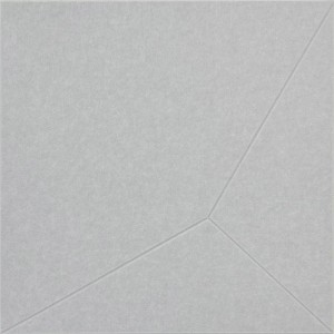 Jangal Wandpaneel Geometric 52x52 cm Cashmere. Quadratisches Dekor-Paneel mit markantem Linienmuster.