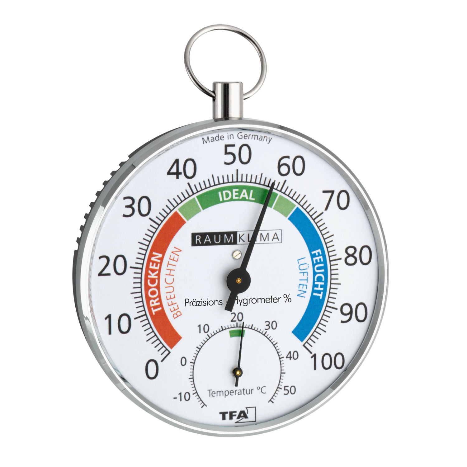 TFA ThermoHygrometer Weiß kaufen bei OBI