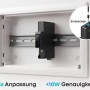 Anker Solix Smart Meter Gen 2 auf Hutschiene im Schaltschrank. Schnelle Installation, Echtzeit-Überwachung, <3s Anpassung.