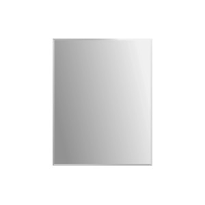 Rechteckiger Kristall Facettenspiegel Gennil, 55x70 cm, für Bad oder WC.