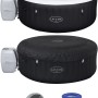 Bestway Lay-Z-Spa Miami AirJet, aufblasbarer Whirlpool mit Abdeckung und Filter.