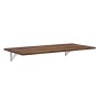 okwish Klapptisch mit MDF Wandmontage Küche Home Office 114x56x18cm Braun_7