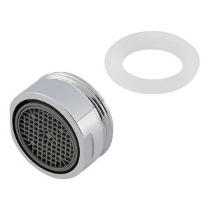 Mischdüse M24 für baliv Waschtischarmatur WT-320, Chrom/Kunststoff mit Dichtungsring.