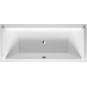 Duravit Badewanne Starck 180 cm x 90 cm x 53 cm Einbauversion Weiß