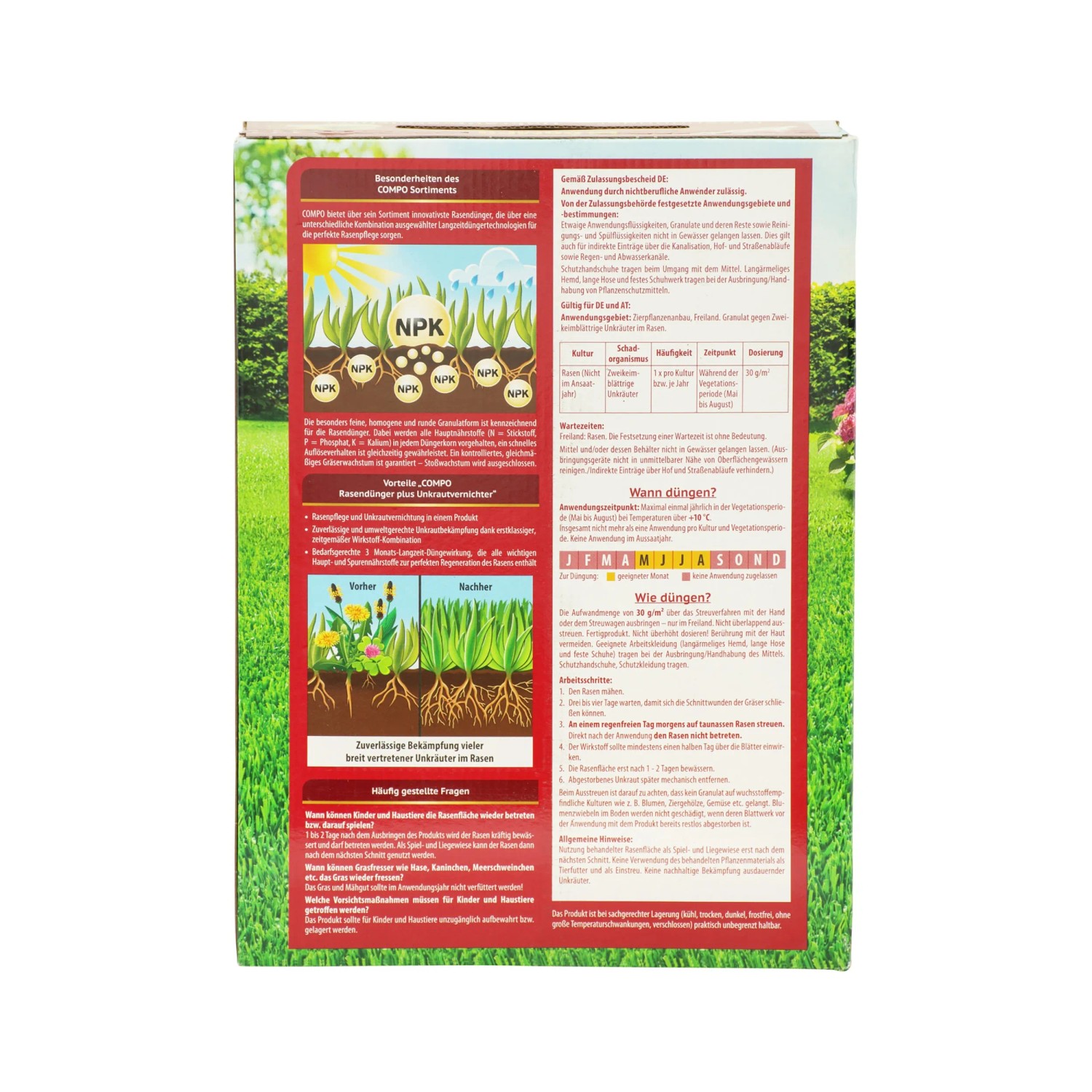 Compo Rasendnger plus Unkrautvernichter 6 kg fr 200 m kaufen bei OBI