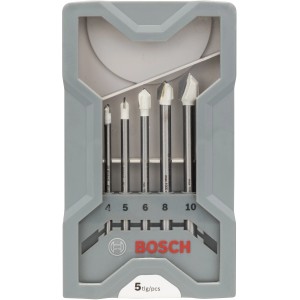 Bosch Fliesenbohrer CYL-9 Ceramic Set, 5-teilig, für präzise Bohrungen in Fliesen.