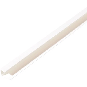 Knauf PVC-Einfassprofil, 12,5 mm, 2500 mm Länge, für Gipskartonplatten.