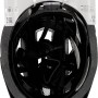 Schwarzer Fischer Fahrradhelm Urban Lano Gr. L/XL, Innenseite mit Polsterung und Verstellsystem.