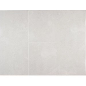 Grosfillex Wandpaneel Element Compact Beton Weiß, 120x37,5 cm, Dekor-Paneel für Wand- und Deckenverkleidung.