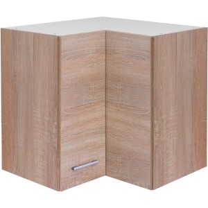 Flex-Well Classic Eck-Hängeschrank Florida 60 cm x 60 cm Sonoma Eiche
