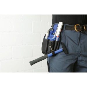 LUX Werkzeugset Classic, 7-teilig in Nylontasche am Gürtel. Werkzeug-Sets für Heimwerker.