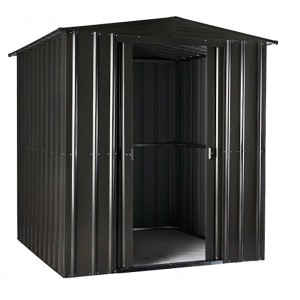 Globel Metall-Gerätehaus Gartenmanager Dream 65 Anthrazit B x T: 184 cm x 154 cm