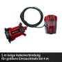 Einhell Akku-Wasserpumpe GE-DP 18/25 LL Li Solo mit Batteriebox und Kabel.
