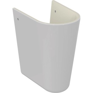 Ideal Standard Eurovit Plus Wandsäule in Weiß für Handwaschbecken.