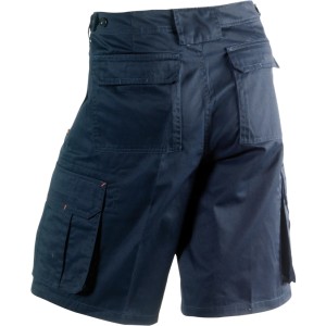 Marineblaue Herock Bermuda Tyrus Arbeitsshorts Größe 42 mit vielen Taschen.