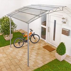 CMI Vordach Polycarbonat Klar 173,5 cm x 210 cm