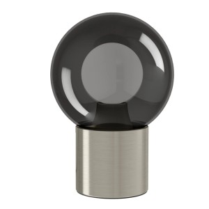 Eglo Tischleuchte Bravino Nickel-Schwarz 12 cm