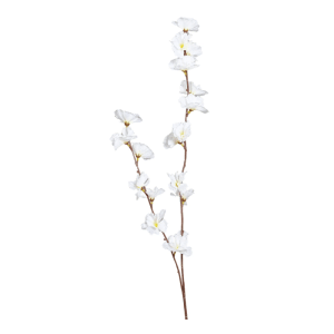 Dekorativer Kirschblütenzweig in Creme, 74 cm, für frühlingshafte Akzente.