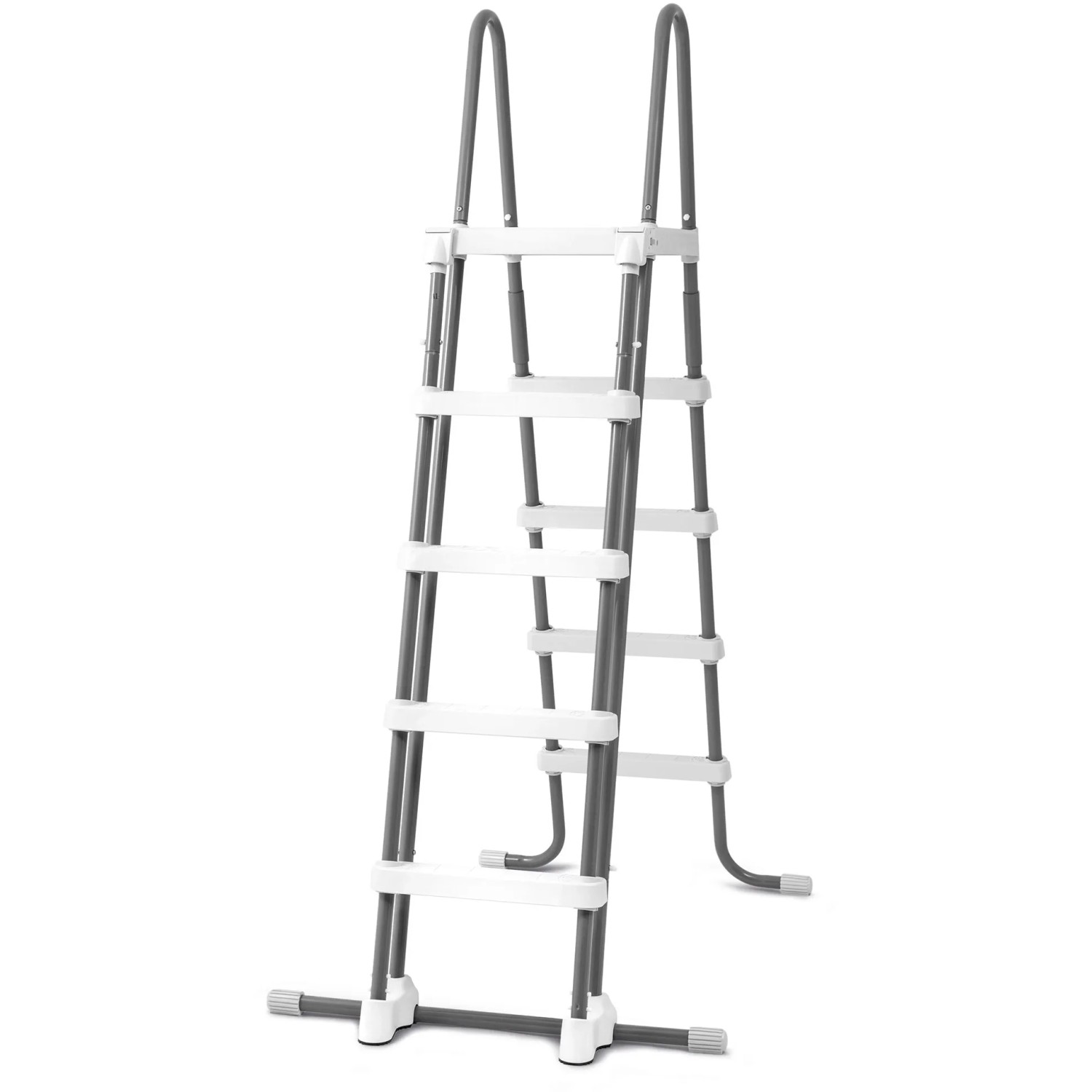 Poolleiter für Intex Frame Pool Set Ultra Quadra XTR, grau/weiß.