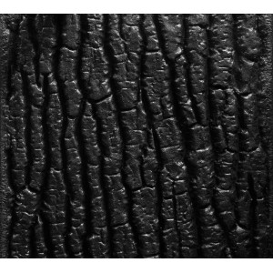 Juwel Strukturrückwand STR 600 für Aquarien, Rindenoptik in Schwarz.