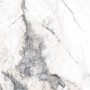 Weiße/graue Feinsteinzeug-Bodenfliese Marble Riva Gold in Marmor-Optik, glasiert und poliert, 60x120 cm.