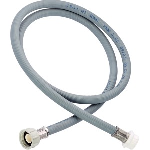 Grauer 1,5 m Verlängerungsschlauch für Waschmaschine/Spülmaschine.