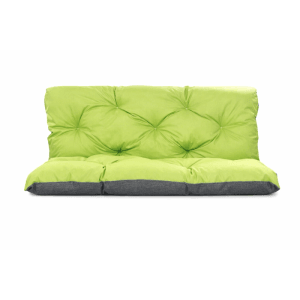 Setgarden Enkel Set Palettenkissen 120x50x50cm Sitzkissen + Rückenkissen 1tlg Lemon