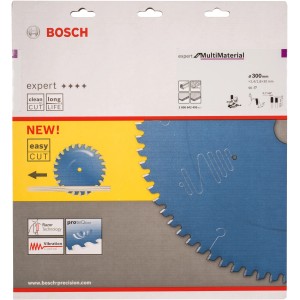 Bosch Kreissägeblatt Expert for Multi Material, 300mm, 96 Zähne. Für Kapp-, Gehrungs- und Paneelsägen.